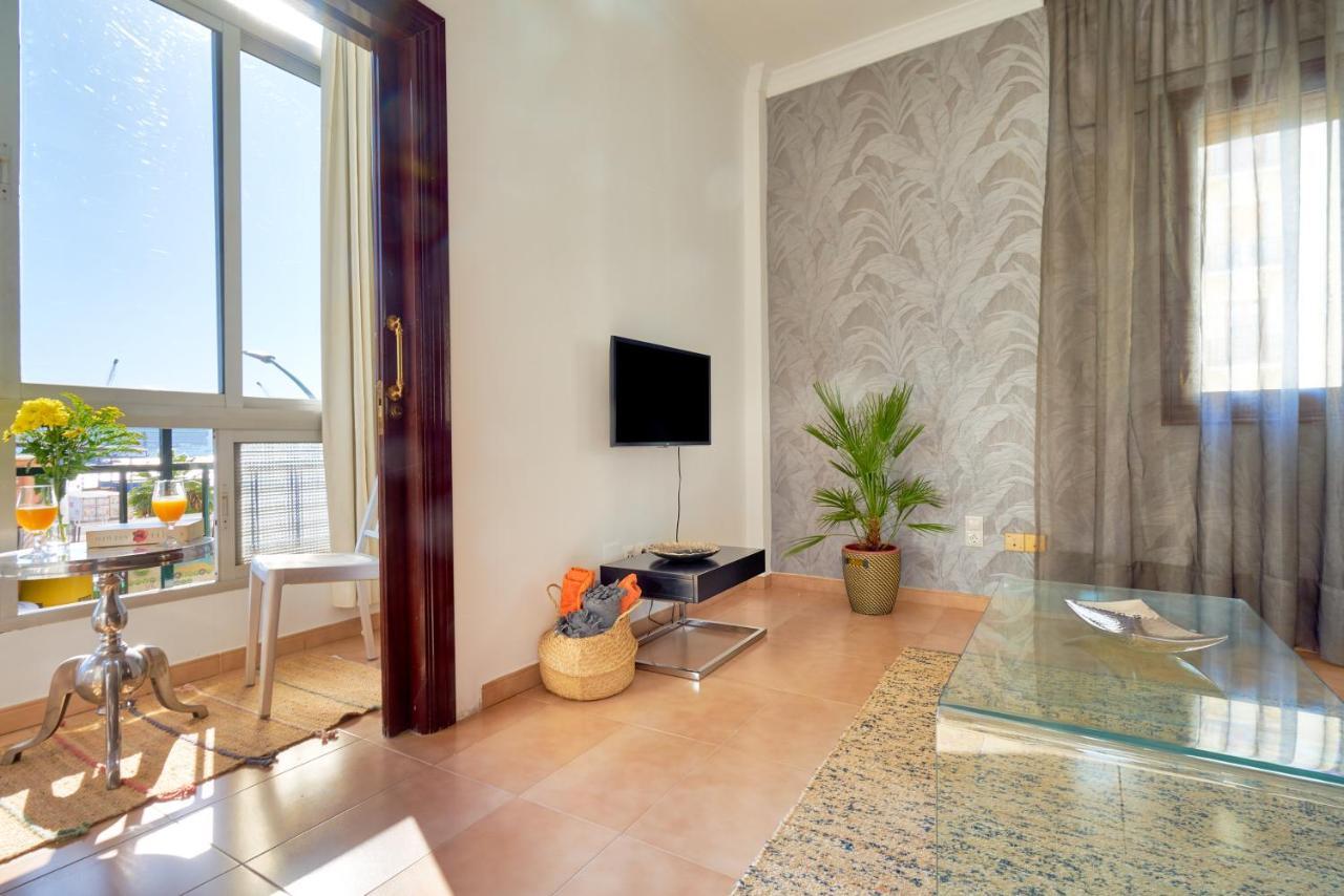 Apartamento En Centro Ciudad Con Vistas Al Mar Малага Экстерьер фото