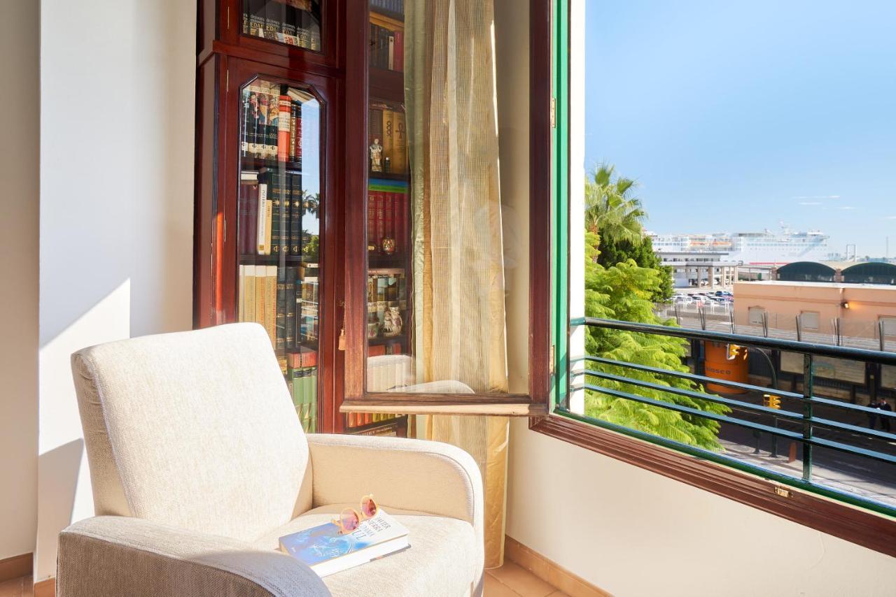 Apartamento En Centro Ciudad Con Vistas Al Mar Малага Экстерьер фото