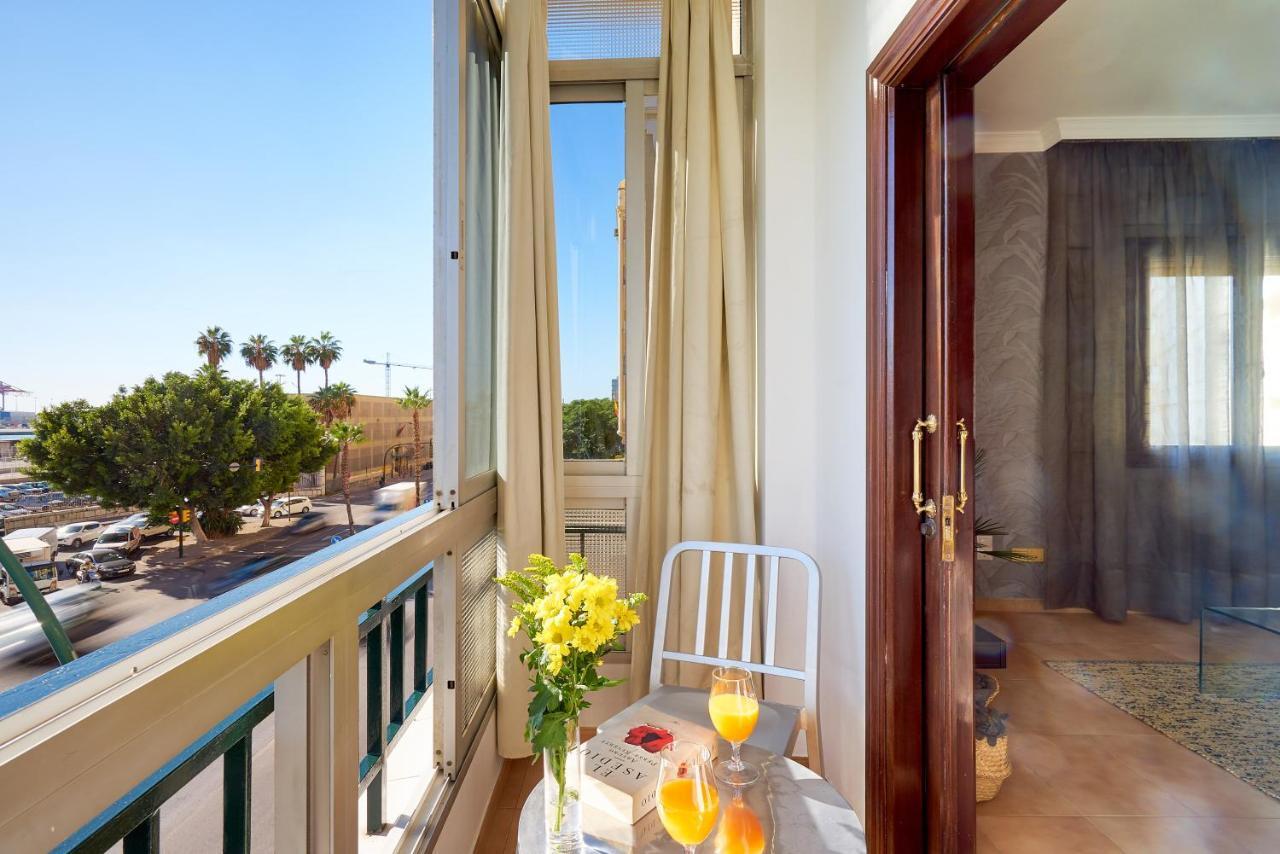 Apartamento En Centro Ciudad Con Vistas Al Mar Малага Экстерьер фото
