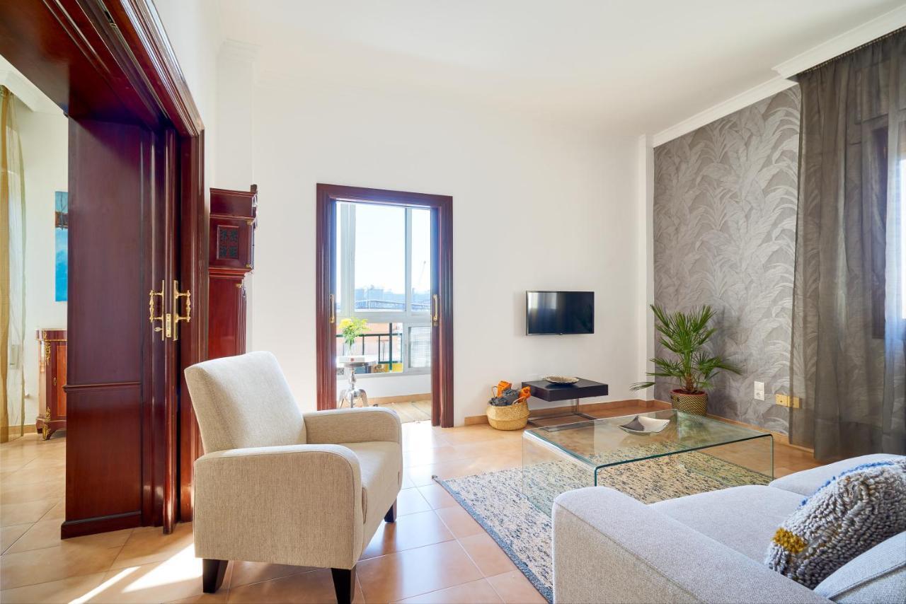 Apartamento En Centro Ciudad Con Vistas Al Mar Малага Экстерьер фото